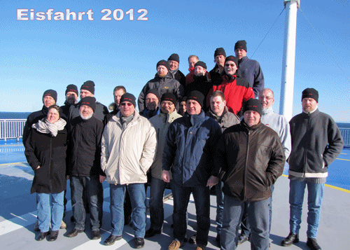 Gruppe Eisfahrt 2012